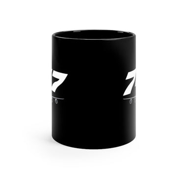 BOEING 747 DESIGNED MUG Printify